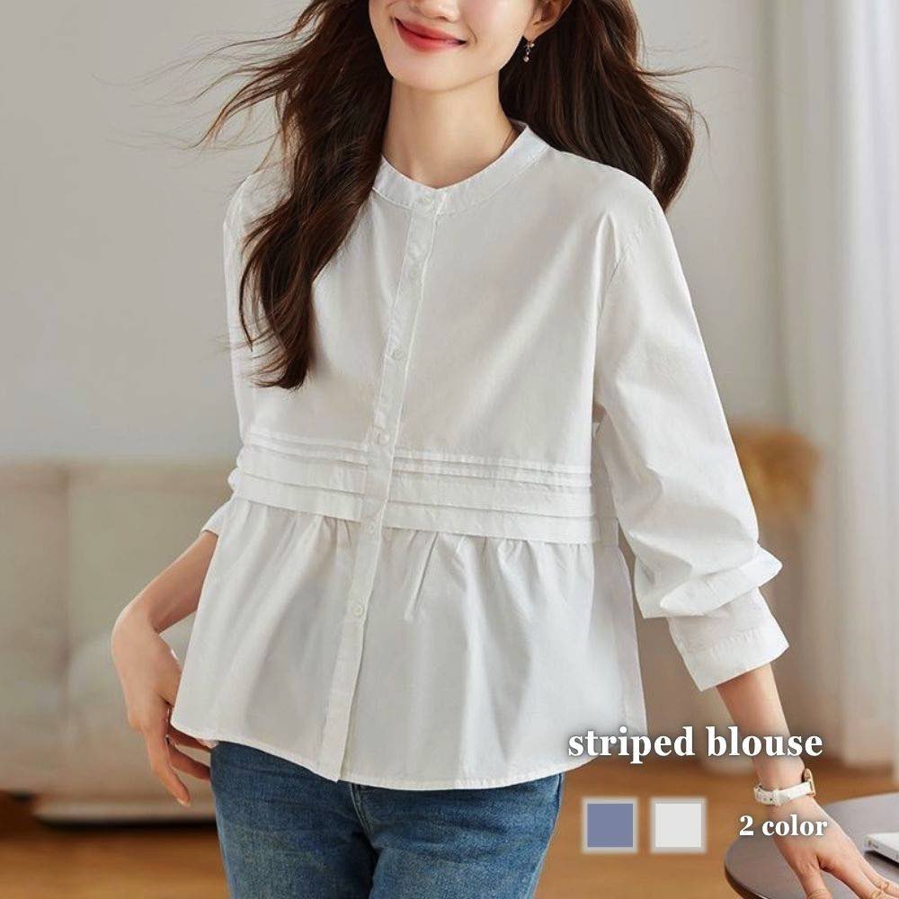 ブラウス レディース ストライプ柄ブラウス 事務服 フリル 高品質 Tシャツ 春 スーツ ボウタイ ワンピース 人気 ノーアイロン 秋 きれいめ 白 オフィス 50代 冬 ブランド 長袖 シャツ カジュアル おしゃれ 厚手 レース フォーマル 黒 カットソー シフォン weartech-10098832 TOKYO SIC(トウキョウシック) パッケージ画像