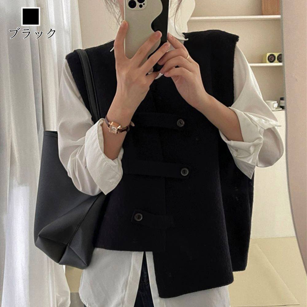 【＼クーポン利用で20%OFF!／】 ベスト レディース アシンメトリーベスト アーガイル シニア 前開き 冬 スーツ おしゃれ 人気 スポーツ アウター キルティング 可愛い ロング 羽毛 秋 お年寄り 厚手 黒 フリース インナー あったか 襟なし 部屋着 春 ウール weartech-10101374 TOKYO SIC(トウキョウシック) サンプル画像3