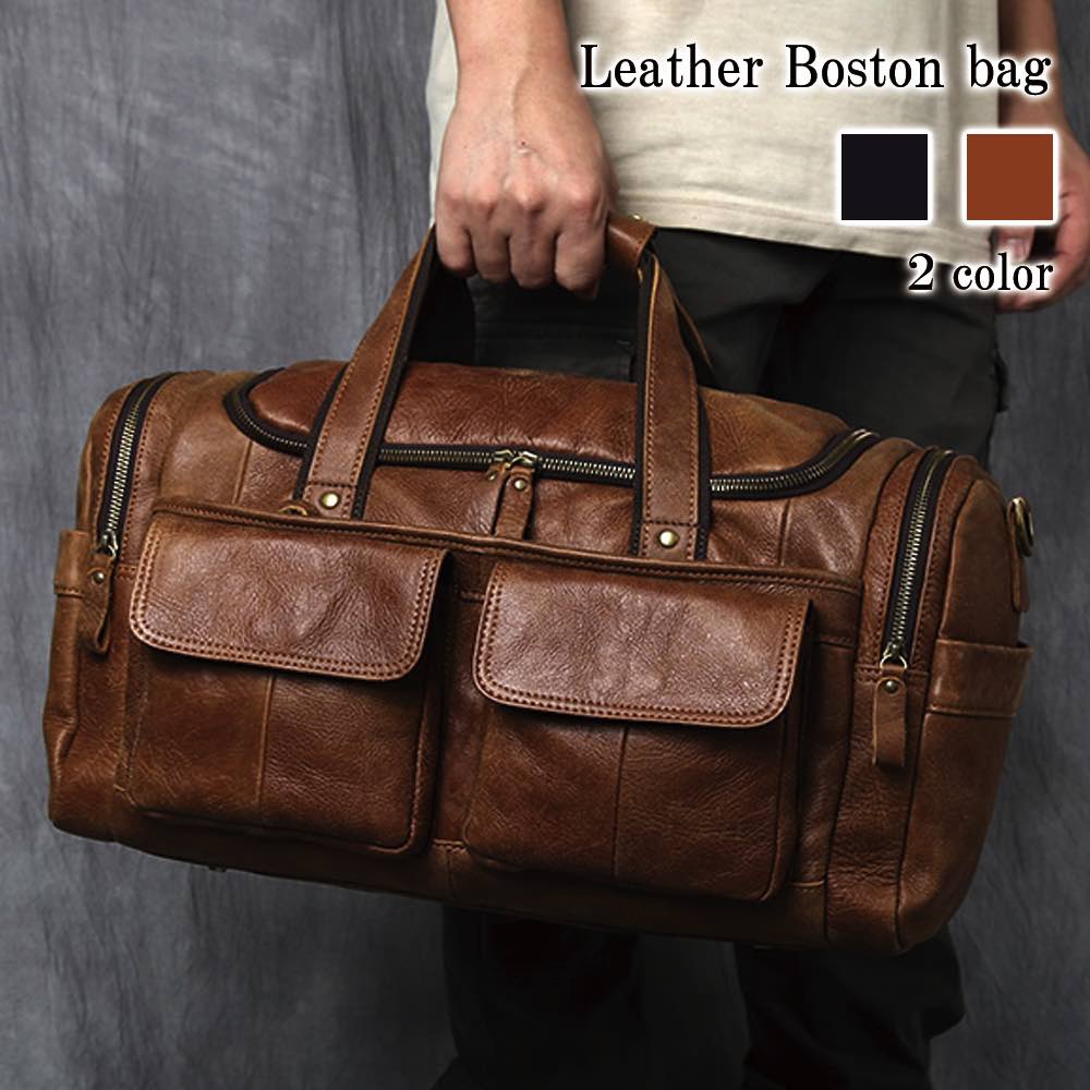 ボストンバッグ メンズ レザーボストンバッグ 40代 小さめ 修学旅行 春 アウトドア 男の子 おすすめ 50代 ゴルフ 人気 レザー カバン 冬 トートバッグ...