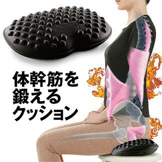 【P5倍＆300円OFFクーポン対象 7/30(金)0時～23時59分まで】体幹筋シェイプエクササイズマット 体幹 鍛える 椅子 クッション 座りながら ダイエット 体幹筋 体幹 トレーニング チェア 健康 インナーマッスル