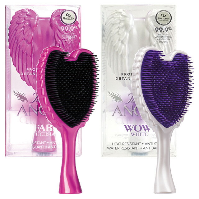 【クーポンで119円OFF】タングルエンジェル　オリジナル　ヘアケア ヘアブラシ サラサラ くせ毛 絡まない くし 艶髪 艶出し 静電気 髪 ヘアーブラシ コスメ ギフト プレゼント