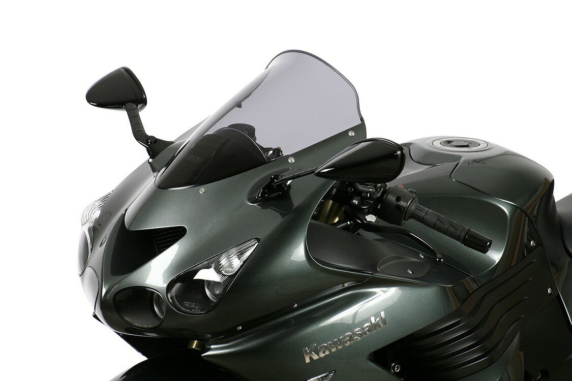 MRA スクリーン スポイラー スモーク ZX-14R／ZZR1400 06-22