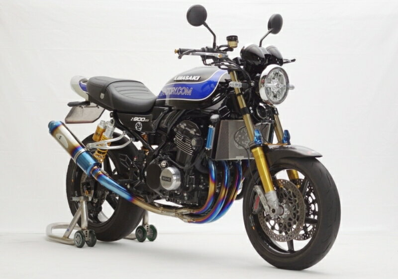 ケイファクトリー　CLR-R(プラス）フルエキゾースト　ラウンドサイレンサー　Z900RS