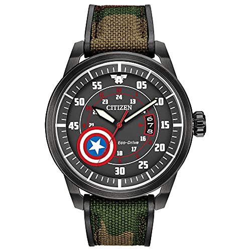 CITIZEN MARVEL CAPTAIN AMERICA シチズン マーベル キャプテンアメリカ AW1367-05W 腕時計 並行輸入品 CITIZEN MARVEL CAPTAIN AMERICA シチズン マーベル キャプテンアメリカ AW1367-05W 腕時計 並行輸入品