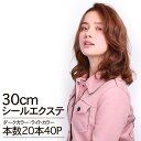 シールエクステ　30cm20本分(40P) ダー