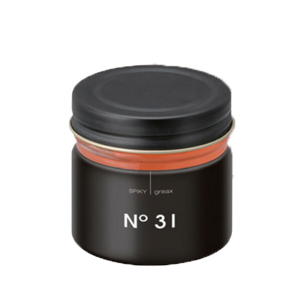 商品詳細 商品 SPIKY greax | スパイキーグリークス　31 内容量 60ℊ 特長 ◎ワックス3：グリース1 スーパーハードなセット力と自然なツヤ感を望む方に。 スタイルを崩さず強力キープ。 男性のベリーショートヘアに。 注意事項...