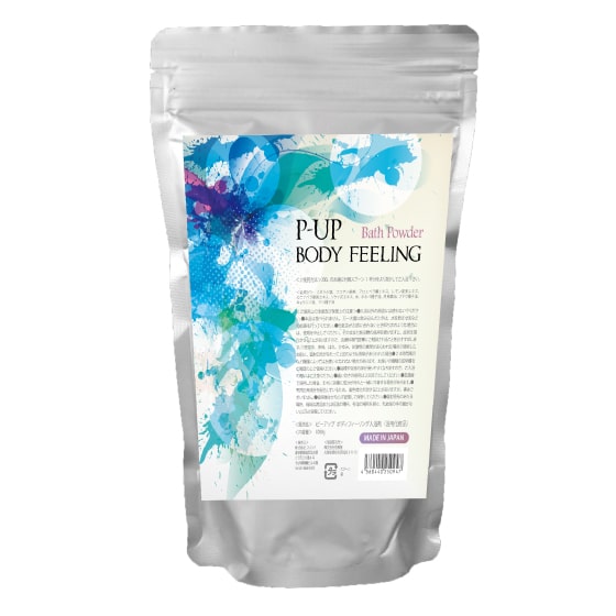【閉店セール・在庫限り】入浴剤 大容量 | P-UP BODY FEELING ピーアップ ボディーフィーリング 1000g 超美振動 テラヘルツ 入浴剤 バスソルト 天然成分 植物エキス 水道水残留塩素中和 美容成分配合 植物エキス配合 web-st-10001756 渋谷トレンド パッケージ画像