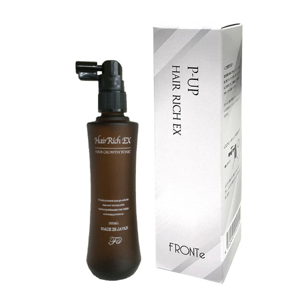 薬用育毛剤 男女兼用 | P-UP Hair Rich EX ピーアップ ヘアーリッチ 医薬部外品 超美振動 テラヘルツ 脱毛予防 発毛育毛促進 フケ・かゆみ対策