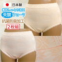 尿漏れパンツ 失禁パンツ 吸水ショーツ 女性用 失禁ショーツ 尿もれ にょうもれ 深ばき ゆったり 2枚組 母の日 抗菌防臭 日本製 2枚セット ヤマダ