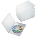 エレコム ELECOM DVDトールケース 1枚収納/10枚 クリア CCD-DVD03CR