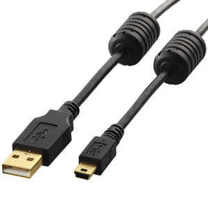 ���쥳�� ELECOM �ե��饤�ȥ����դ�USB2.0�����֥�[1.5m] U2C-MF15BK