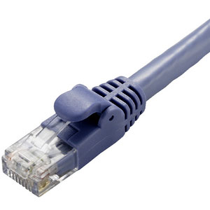 ポスト投函 エレコム ELECOM カテゴリー6A対応LANケーブル[1.0m] LD-GPA/BU1