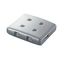 エレコム ELECOM USB2.0対応切替器 4切替 USS2-W4(2)