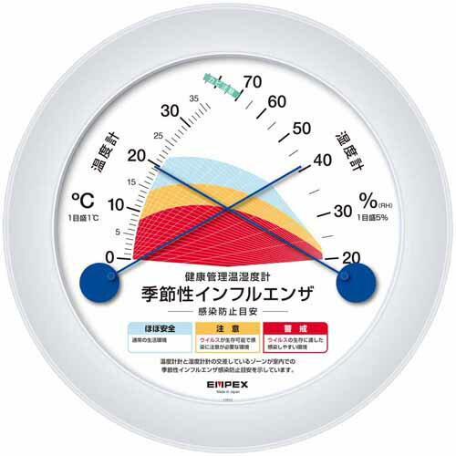 エンペックス EMPEX 健康管理 温湿度計 TM-2582