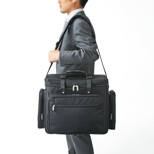 サンワサプライ プロジェクターバッグ 15.6インチワイド対応 ブラック BAG-PRO4