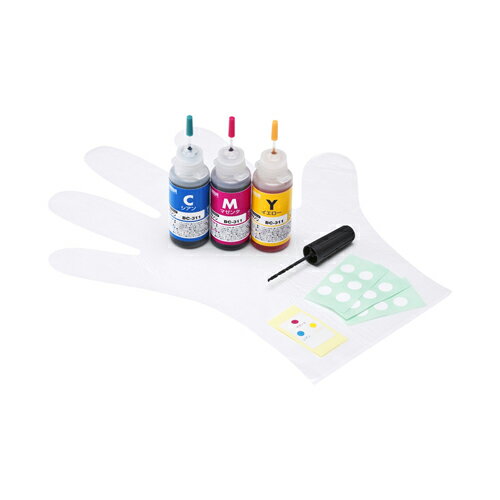 Refill Ink - サンワサプライ 詰め替えインクBC-311用 INK-C311S30S