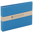 ナカバヤシ 布クロスアルバム Terracotta テラコッタ ポケットアルバム L判ヨコ ブル- TER-LP-70-B