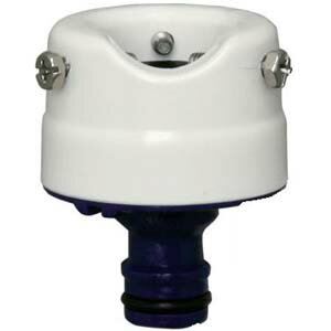 アイリスオーヤマ 蛇口口金 ホワイト/マリンブルー SGP-1