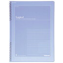 ナカバヤシ スイングロジカル Wリングノート A4ワイド NW-A401WB