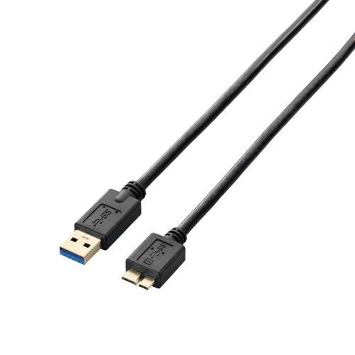 エレコム ELECOM USB3.0ケーブル（A-microB） USB3-AMB15BK