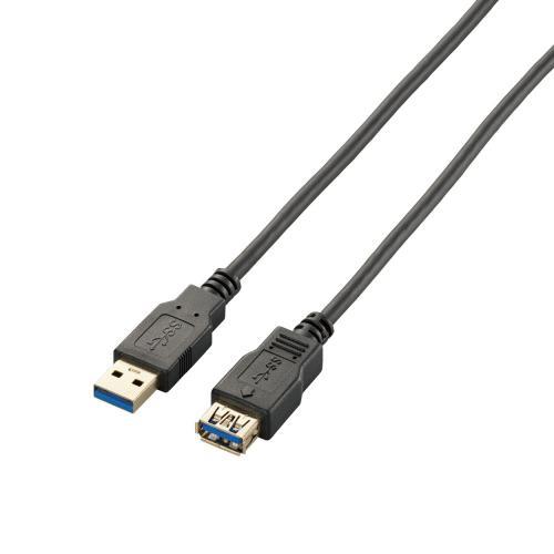 エレコム ELECOM USB3.0延長ケーブル（A-A） USB3-E20BK