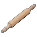 雅漆工芸 木製ローラー式めん棒 太型 ミズメ材 φ60×300mm