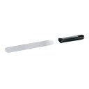 フレックス黒P柄 ステンレス スパチュラ BP-7 全長300mm