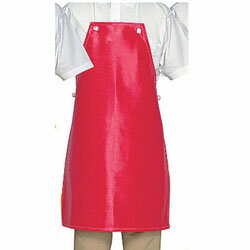 シャバルバ 6650レザーエプロン アカ