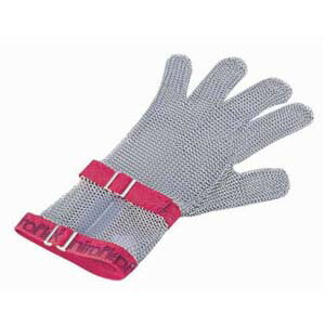 ニロフレックス メッシュ手袋5本指 S C-S5白 ショートカフ付