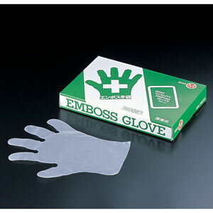 エンボスエコノミー手袋 五本絞り #28 S 1箱200枚入