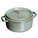 【送料無料】ストウブ staub ピコ ココット ラウンド 14cm グレー 40509-475 日本正規品業務用