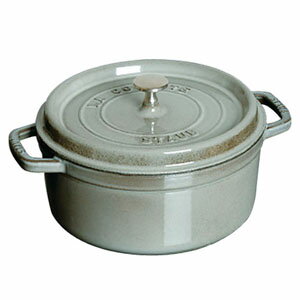 ストウブ staub ピコ ココット ラウンド 18cm グレー 40509-484 日本正規品業務用