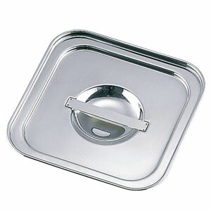 三宝産業 18-8 ダブルウォール角キッチンポット 専用蓋 13.5cm用 AKK8401(3.0)