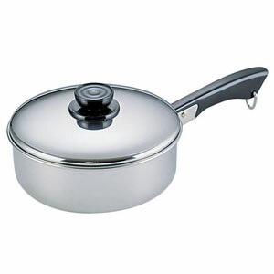 Ih Compatible - 玉虎堂製作所 18-0浅型ソースパン 18cm