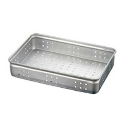 アカオアルミ アルミ穴明番重 大 110