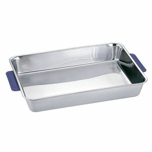 18-8 カラーハンドル角バット 18枚取 ブルー