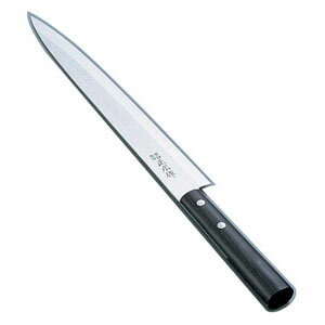正広 ステンレス和庖丁 柳刃 片刃 20cm 10612