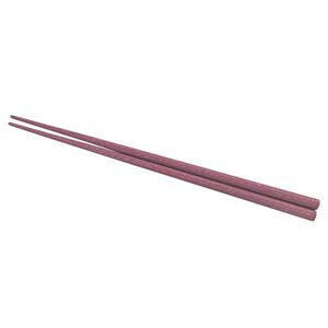 Chopsticks Sets - 福井クラフト PBT四角木目箸 10膳入 エンジ 18cm 90021310