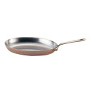 MAUVIEL モービル カパーイノックス片手オーバルパン 30cm 6525.30