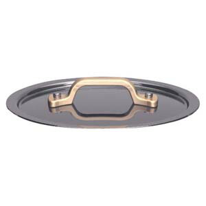 Ih/Gas Compatible - 三宝産業 UK 18-8 プチパン用 丸型共通蓋 8cm用