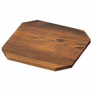 タカハシ産業 焼杉 八角敷板 18cm