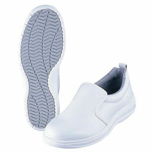 ムーンスター ソフトワークシューズ キッチンスター01 白 22.5cm