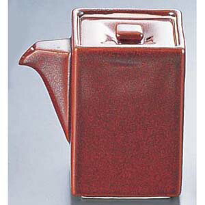 エムズジャパン 柿釉 スタック角ダシ入 小 T03-183