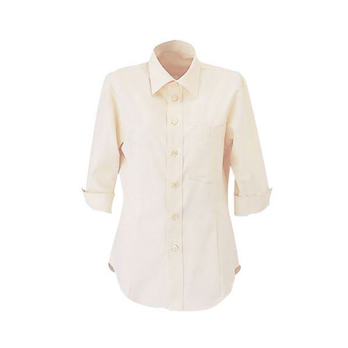 ショップコート 男女兼用 バニラ M ET-5732 サーヴォ サンペックスイスト 業務用 ユニフォーム 制服