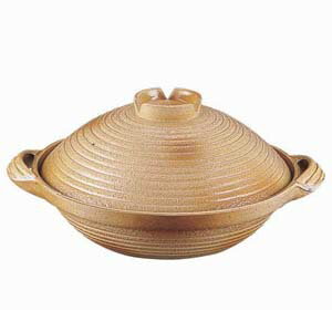 アルミ 電磁用手造り土鍋 楽鍋 新幸楽 27cm