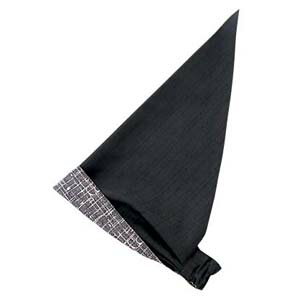 バンダナ帽 リバーシブル チャコール 消炭色 JA-5253 サーヴォ サンペックスイスト 業務用 ユニフォーム 制服