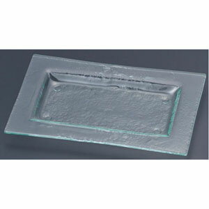 タイガーグラス レクタンギュラートレー 061-192-13 クリア
