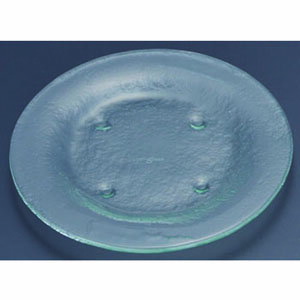 タイガーグラス ラウンドプレート 205 163-031-00 クリア