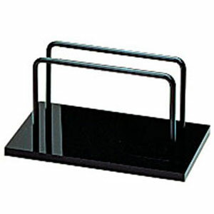 シンビ メニューブック立 小 黒ベース OSE-2B