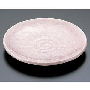 Seto Ware - エムズジャパン ピンク貫入 5.0 丸皿 T03-111